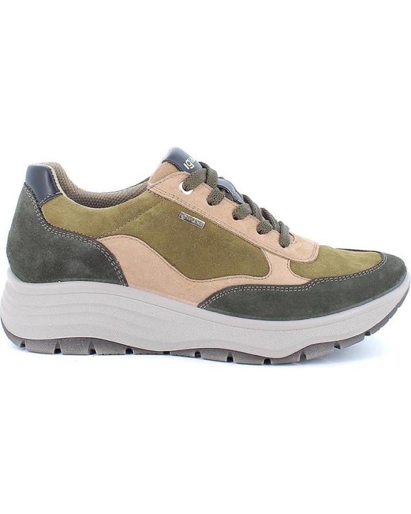 SNEAKERS IGI&CO SCAM SUPER10-12 8657033 GORE-TEX VERDI VERDE
