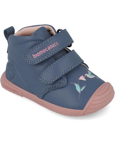 BOTTINES BIOMECANICS BIOGATEO 251106 PÉTROLE DOUBLE VELCRO PETROLA556