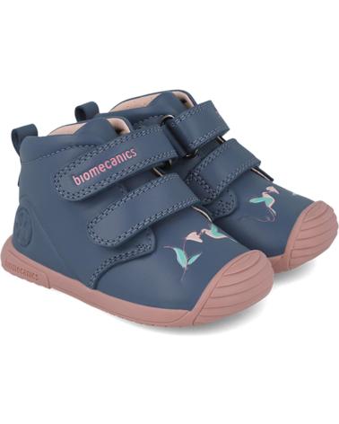 BOTTINES BIOMECANICS BIOGATEO 251106 PÉTROLE DOUBLE VELCRO PETROLA556