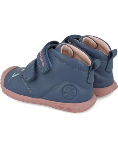 BOTTINES BIOMECANICS BIOGATEO 251106 PÉTROLE DOUBLE VELCRO PETROLA556