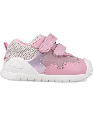 CHAUSSURE DE SPORT BIOMECANICS 251110 MÉTALLISÉ ROSE/LILA À SCRATCH MISTB391