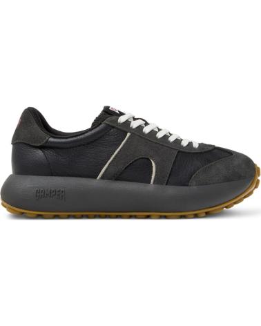 SNEAKERS IN PELLE CAMPER PELOTAS ATHENS K201845 NERO NEGRO001