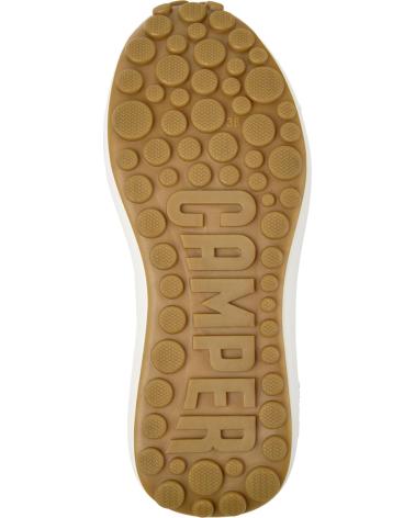 SNEAKERS IN PELLE CAMPER PELOTAS ATHENS K201845 BIANCO CON PLATFORM BLANCO