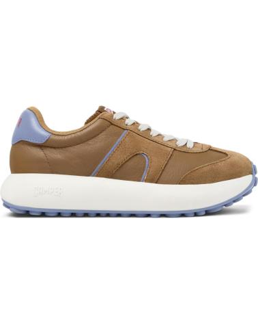 SNEAKERS IN PELLE CAMPER PELOTAS ATHENS K201845 MARRONE MARRON003