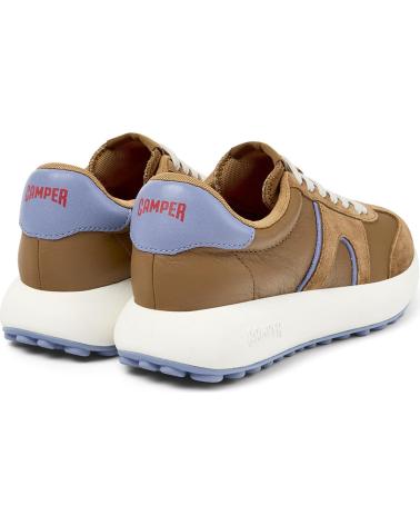 SNEAKERS IN PELLE CAMPER PELOTAS ATHENS K201845 MARRONE MARRON003