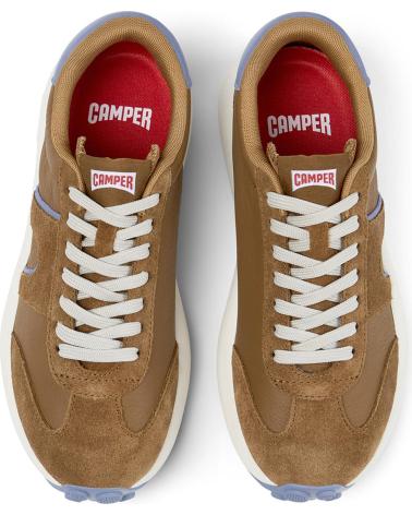 SNEAKERS IN PELLE CAMPER PELOTAS ATHENS K201845 MARRONE MARRON003
