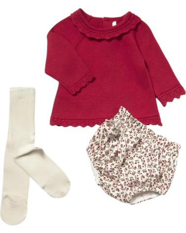 MAYORAL COMPLETO 2256 ROSSO - BLUSA, MUTANDINA E COLLANT ROJO