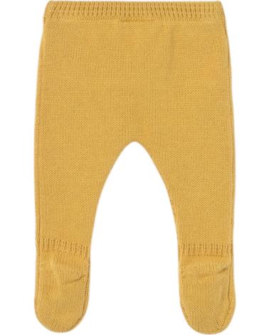 MAYORAL COMPLETO 2565 - BODY MANICA LUNGA BIANCO E PANTALONE GIALLO AMARILLO