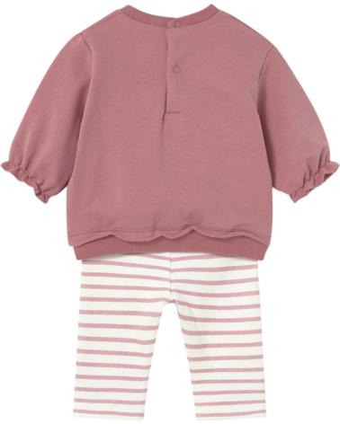 MAYORAL COMPLETO NEONATO BAMBINA 2710 ROSA CON STAMPA FANTASIA ROSA