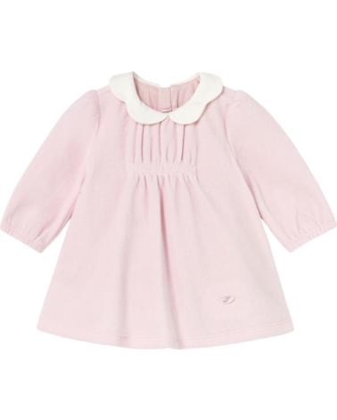VESTITO MAYORAL 2805 ROSA CON COLLETTO PETER PAN ROSA