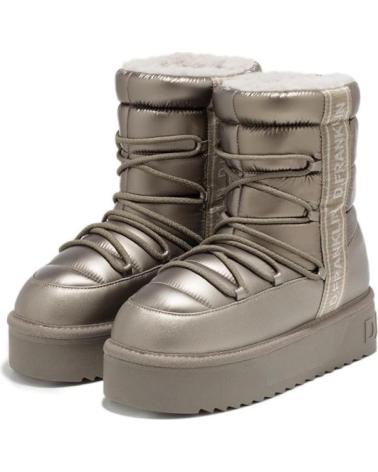 D. FRANKLIN BOOTS NORDIC V2 BOMB BRASS DFSH371016 SILVER PLATEADO