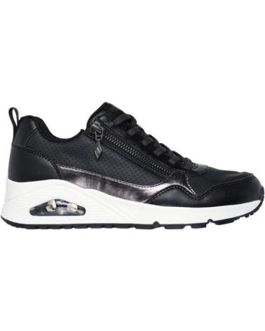 SKECHERS SNEAKERS UNO NERO NEGRO