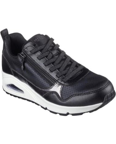 SKECHERS SNEAKERS UNO NERO NEGRO