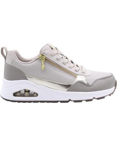 SKECHERS UNO FREIZEIT-SNEAKER TAUPE MARRóN