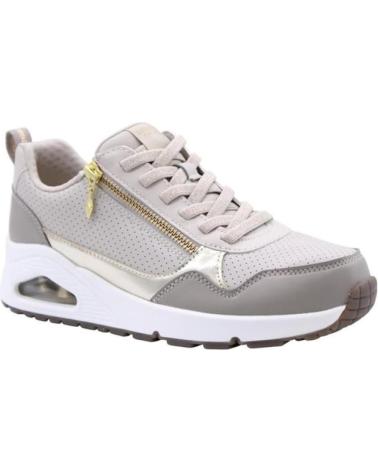 SKECHERS UNO FREIZEIT-SNEAKER TAUPE MARRóN
