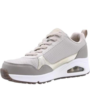 SKECHERS UNO FREIZEIT-SNEAKER TAUPE MARRóN