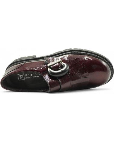 PITILLOS MOCASSIM ALTO COM FIVELA 10791 BORDÔ BURDEOS PITILLOS MOCASSIM ALTO COM FIVELA 10791 BORDÔ BURDEOS