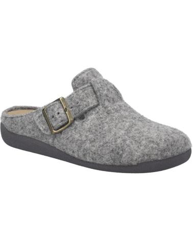 HAUSSCHUHE CLOG-STIL CARA-01 AUS GRAUER WOLLE JOSEP SEIBEL GRIS