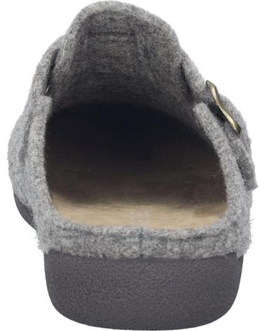 HAUSSCHUHE CLOG-STIL CARA-01 AUS GRAUER WOLLE JOSEP SEIBEL GRIS