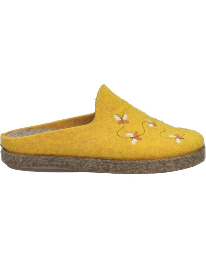 PANTOFOLE JOSEP SEIBEL LARA-01 TESSUTO GIALLO AMARILLO