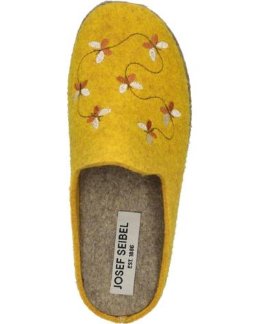 PANTOFOLE JOSEP SEIBEL LARA-01 TESSUTO GIALLO AMARILLO
