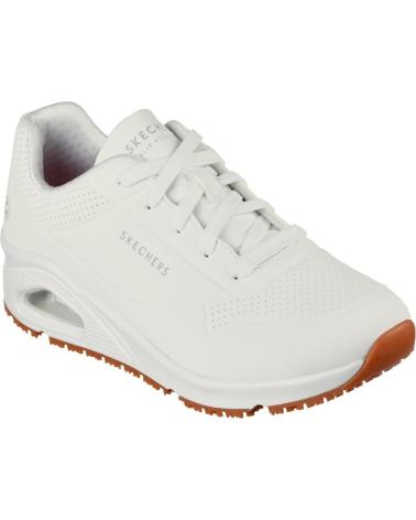 SKECHERS WORK UNO AIR WEISS BLANCO