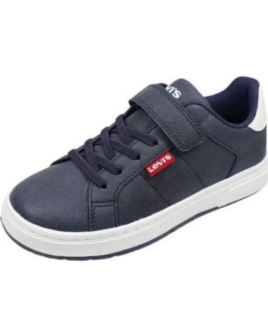 BASKETS LEVIS PIPER VPIP0004S 0040 BLEU MARINE AZUL