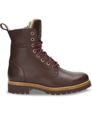 STIVALI PANAMA JACK FRISIA B19 IN PELLE BORDEAUX GRANATA GRANATE