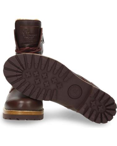 STIVALI PANAMA JACK FRISIA B19 IN PELLE BORDEAUX GRANATA GRANATE
