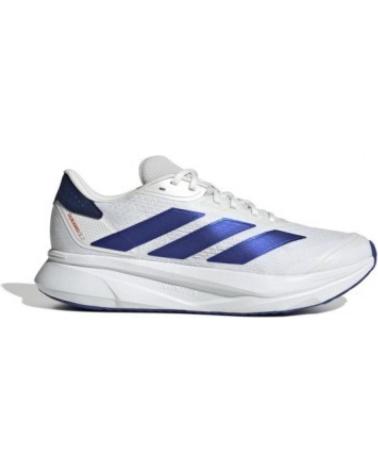 SNEAKERS ADIDAS RUNNING DURAMO SL2 JS4395 BIANCHE CON STRISCE BLU BLANCO
