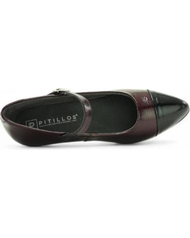 PITILLOS MERCEDES 10851 NEGRO - BURDEOS