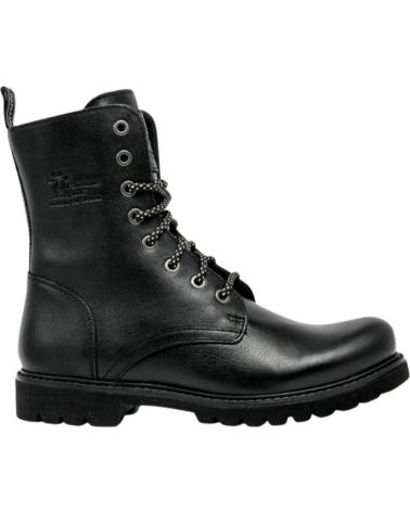 STIVALI PANAMA JACK FRISIA B24 IN PELLE NERA NEGRO