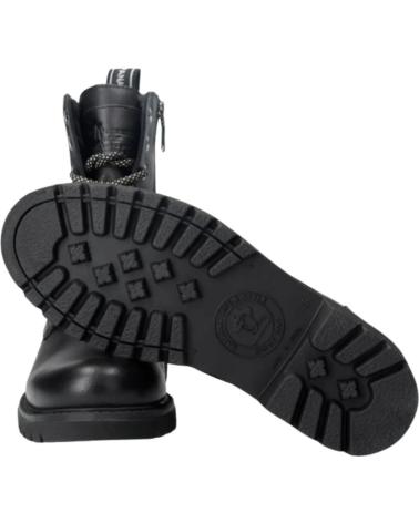 STIVALI PANAMA JACK FRISIA B24 IN PELLE NERA NEGRO