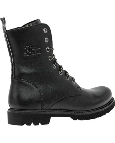 STIVALI PANAMA JACK FRISIA B24 IN PELLE NERA NEGRO