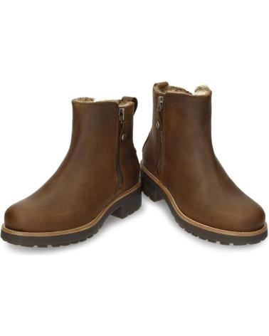 BOTTINES PANAMA JACK RYM B2 EN CUIR CAMEL CAMEL