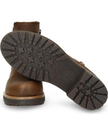 BOTTINES PANAMA JACK RYM B2 EN CUIR CAMEL CAMEL