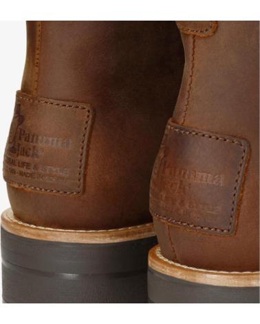 BOTTINES PANAMA JACK RYM B2 EN CUIR CAMEL CAMEL