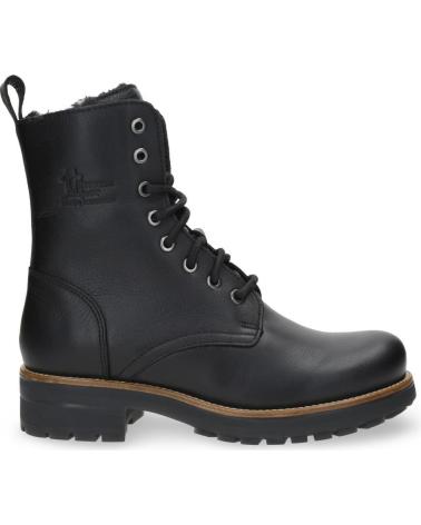 STIVALE PANAMA JACK RENEE B1 IN PELLE NERA CON FODERA INTERNA NEGRO