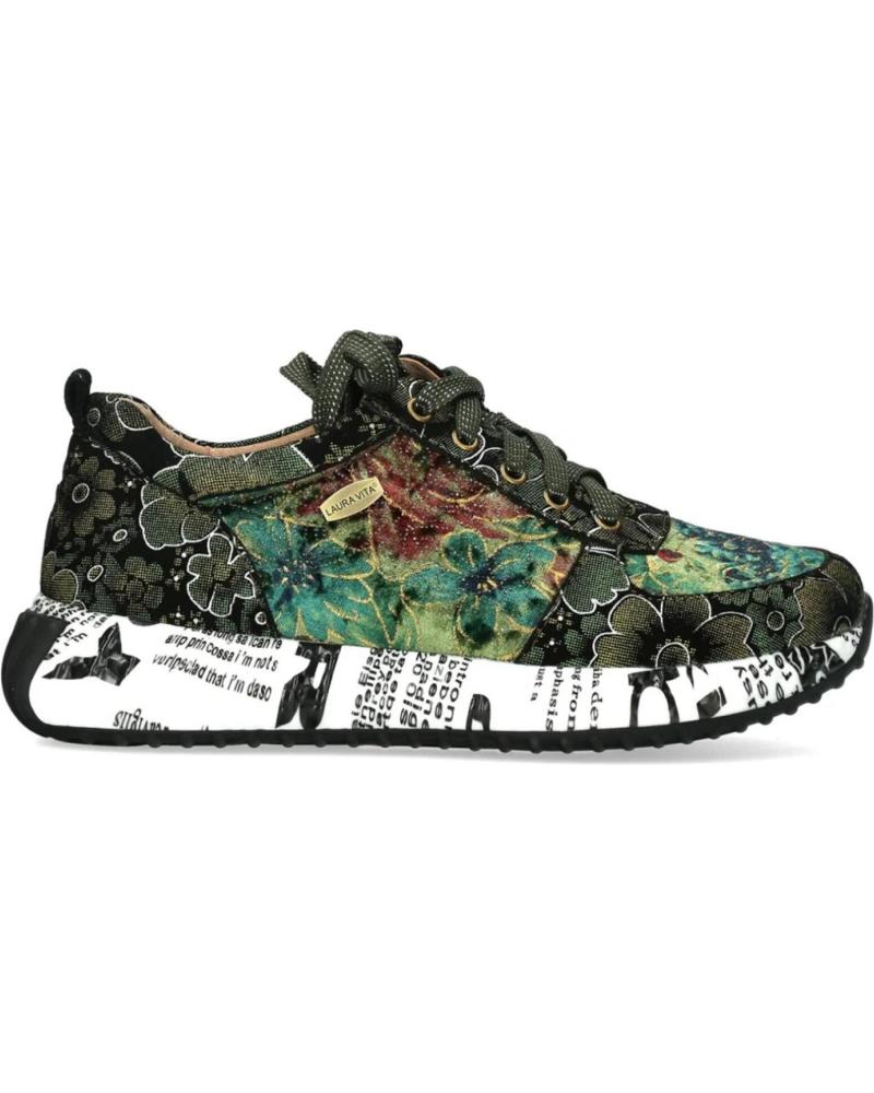LAURA VITA BURTON 38 KHAKI GREEN SNEAKERS KAKI