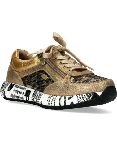 LAURA VITA BURTON 11 GOLD SNEAKERS ORO