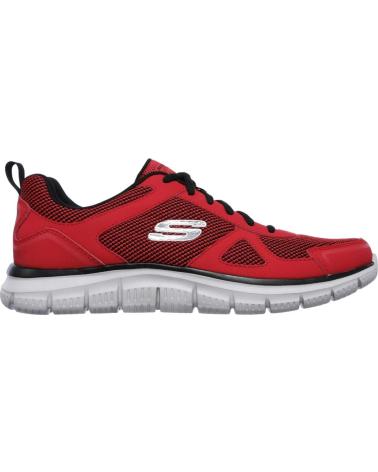 SKECHERS TRACK-BUCOLO ROJA ROJO