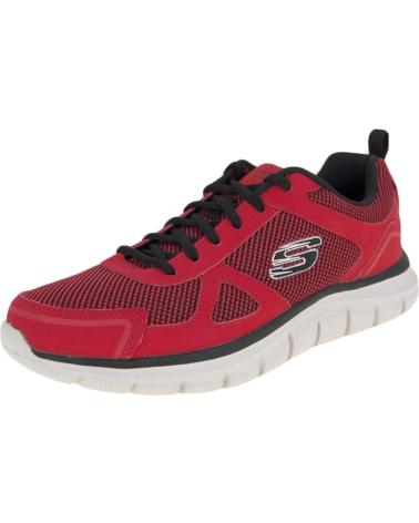 SKECHERS TRACK-BUCOLO ROJA ROJO