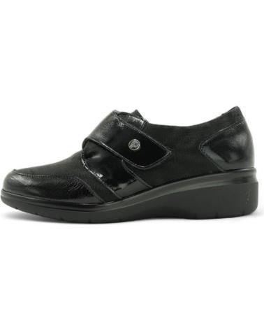 PITILLOS LOAFER 10721 SCHWARZ MIT KLETTVERSCHLUSS NEGRO