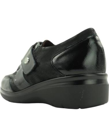 PITILLOS LOAFER 10721 SCHWARZ MIT KLETTVERSCHLUSS NEGRO