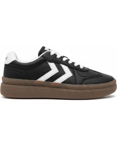 HUMMEL SCARPE DA GINNASTICA DOUBLE I W NERO BIANCO BLACK-WHIT