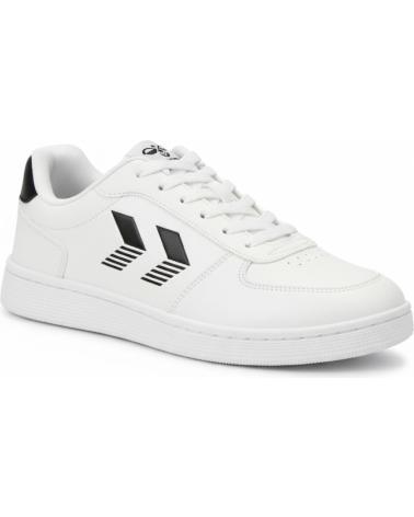HUMMEL SCARPE DA GINNASTICA BASIC COURT M BIANCO NERO THIRD