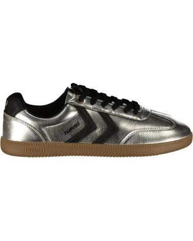 HUMMEL SCARPE DA GINNASTICA EVA74 ARGENTO METALLIZZATO NERO SILVER-BLA