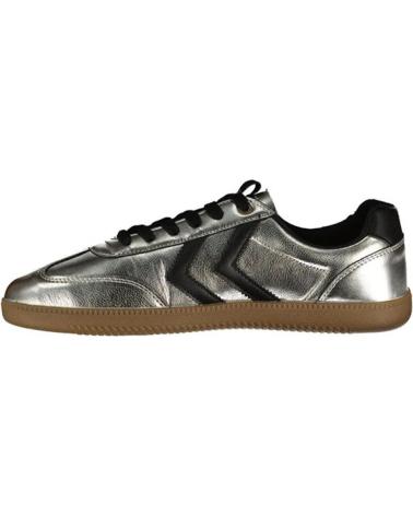 HUMMEL BASKETS EVA74 ARGENT MÉTALLISÉ NOIR SILVER-BLA