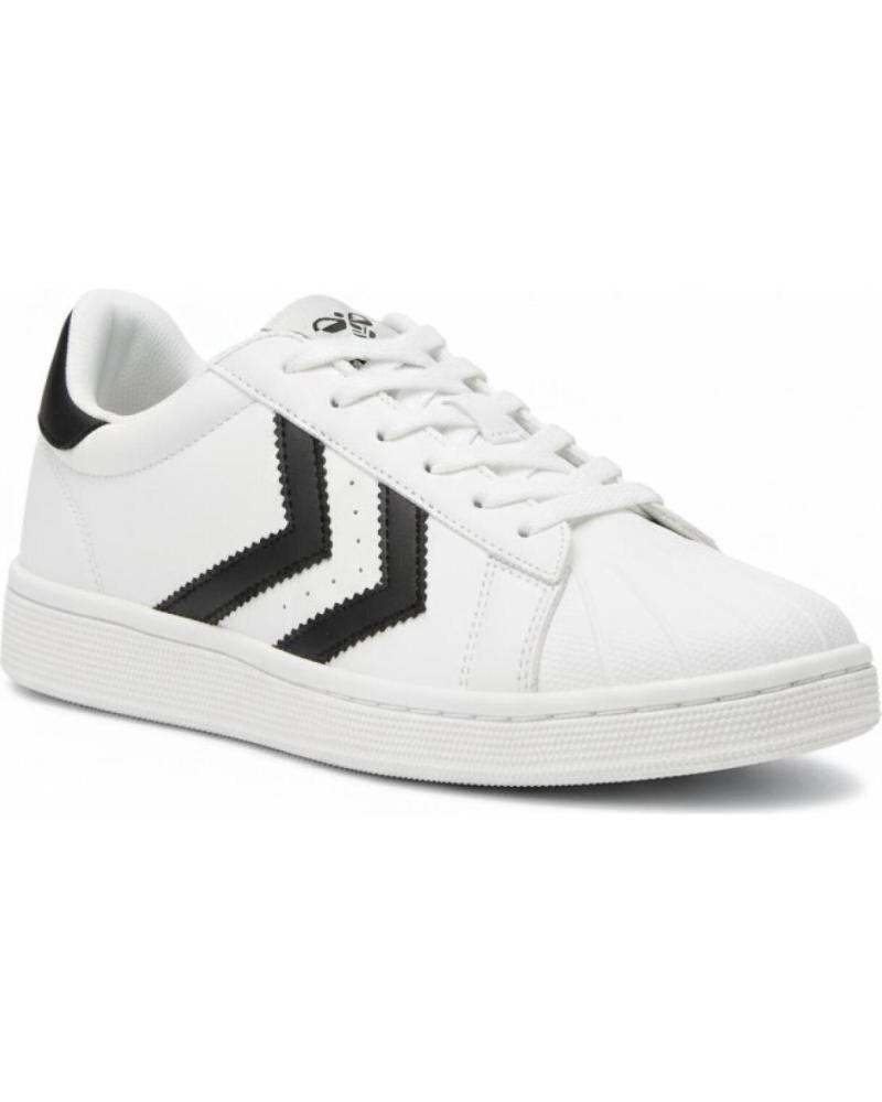 HUMMEL SNEAKERS SUPPER23 BIANCO E NERO WHITE-BLAC