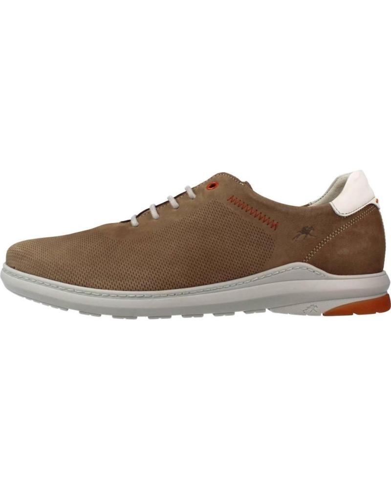 BASKETS CASUAL FLUCHOS F1158 DELBUCK TAUPE BEIGE BEIGE